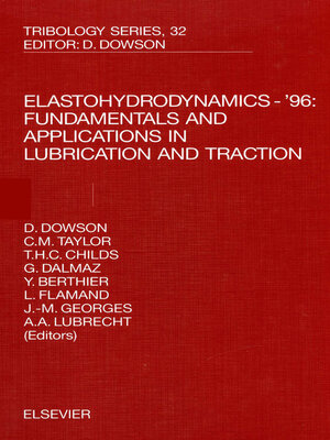 cover image of Elastohydrodynamics--'96